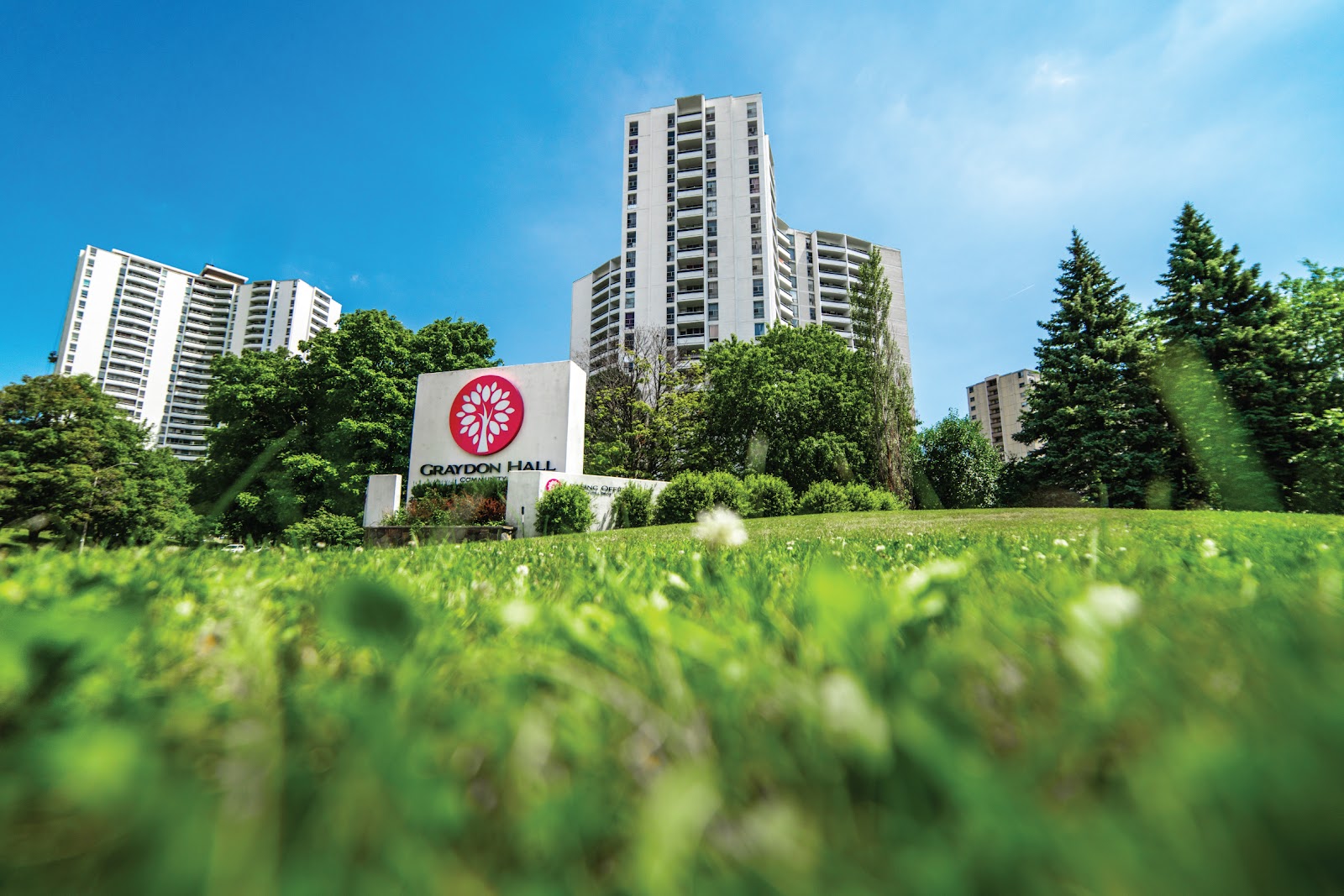 50 Graydon Hall Apartments, Toronto — building photo