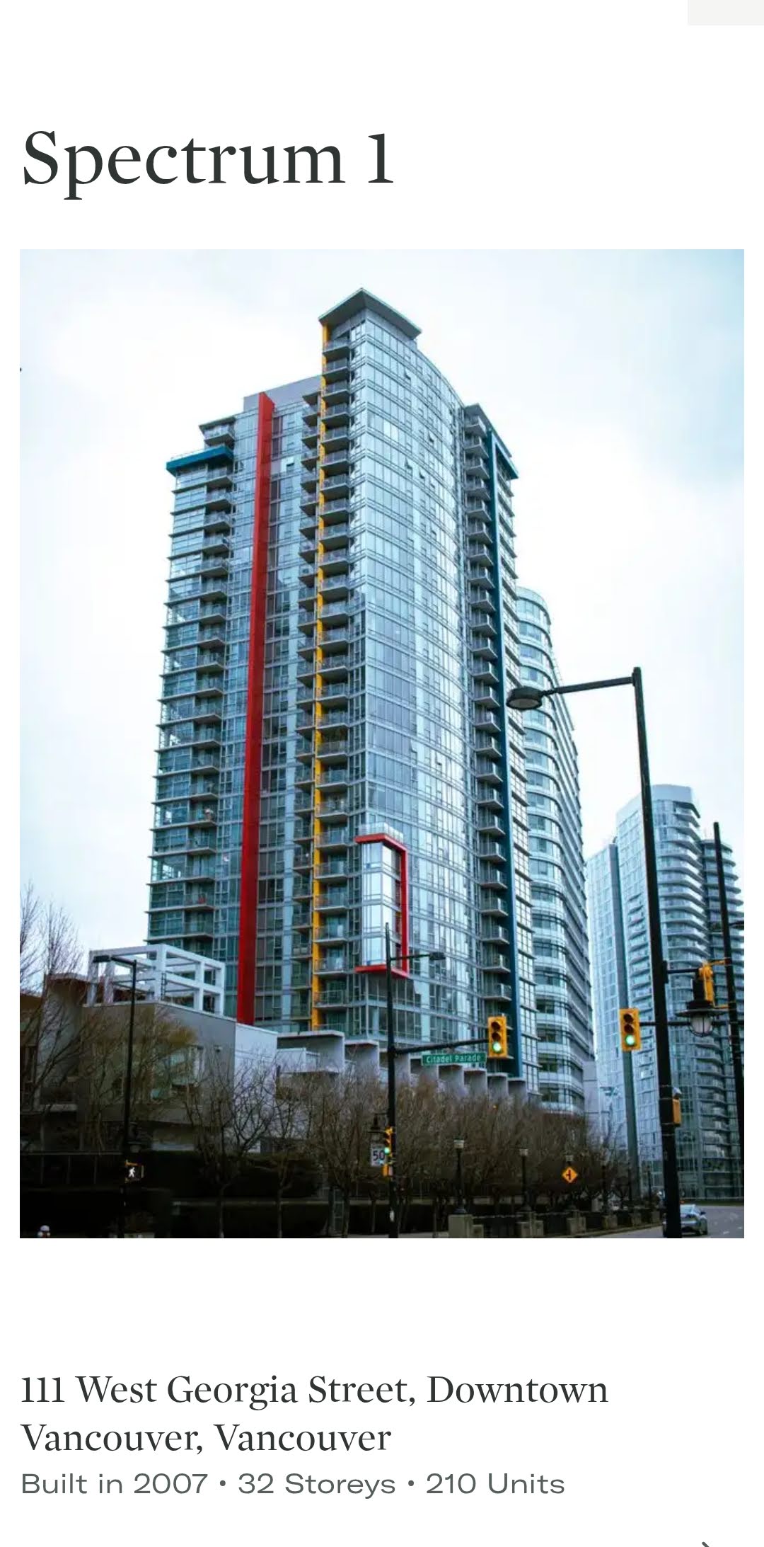 Building photo of Spectrum 1