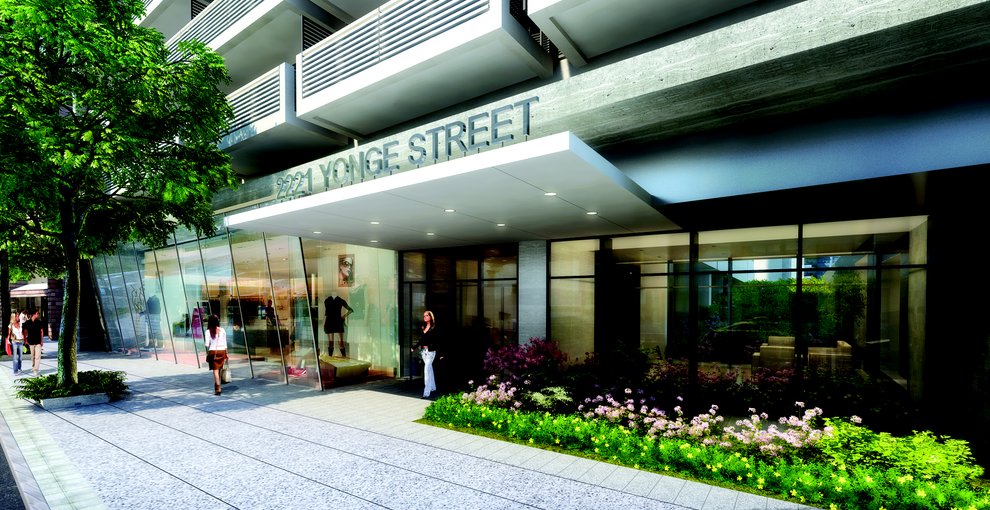 2221 Yonge Condos, Toronto — building photo