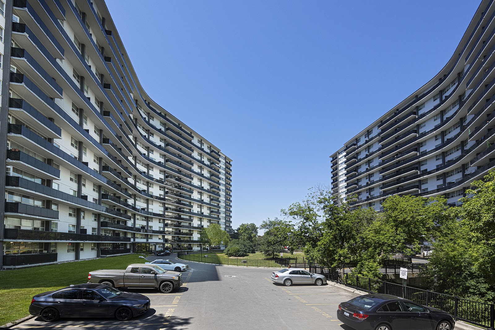 Champlain Towers at 75 Thorncliffe Park Drive, Toronto — building photo